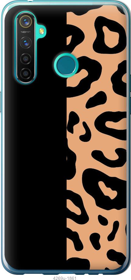 

Чехол на Realme 5 Pro Пятна леопарда