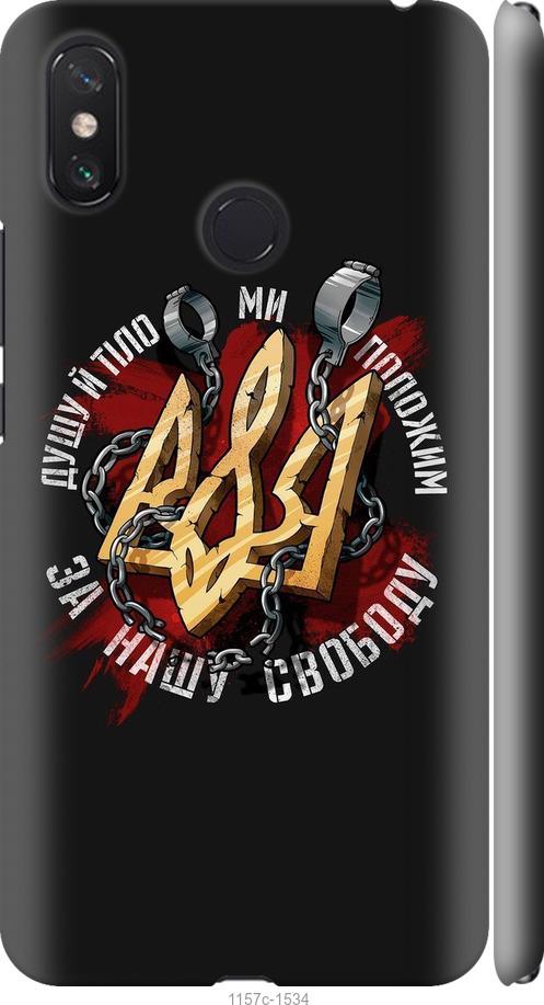 

Чехол на Xiaomi Mi Max 3 Свобода