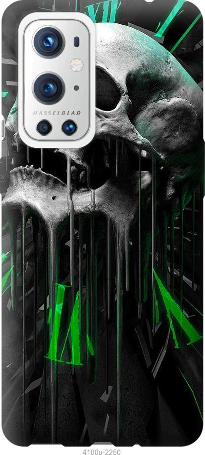 

Чехол на OnePlus 9 Pro Череп-часы