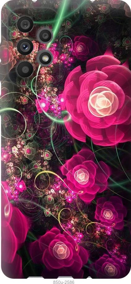 Чехол на Samsung Galaxy A73 A736B Абстрактные цветы 3