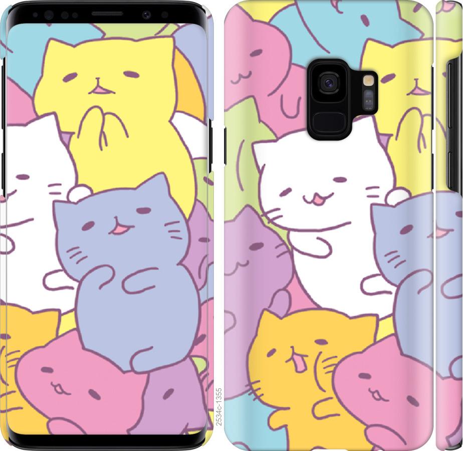 

Чехол на Samsung Galaxy S9 Котики