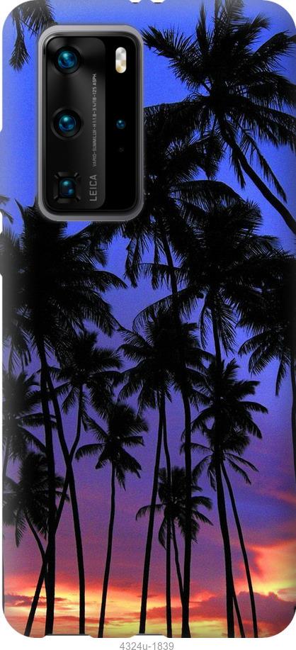 

Чехол на Huawei P40 Pro Пальмы