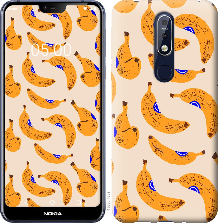 

Чехол на Nokia 7.1 Бананы 1