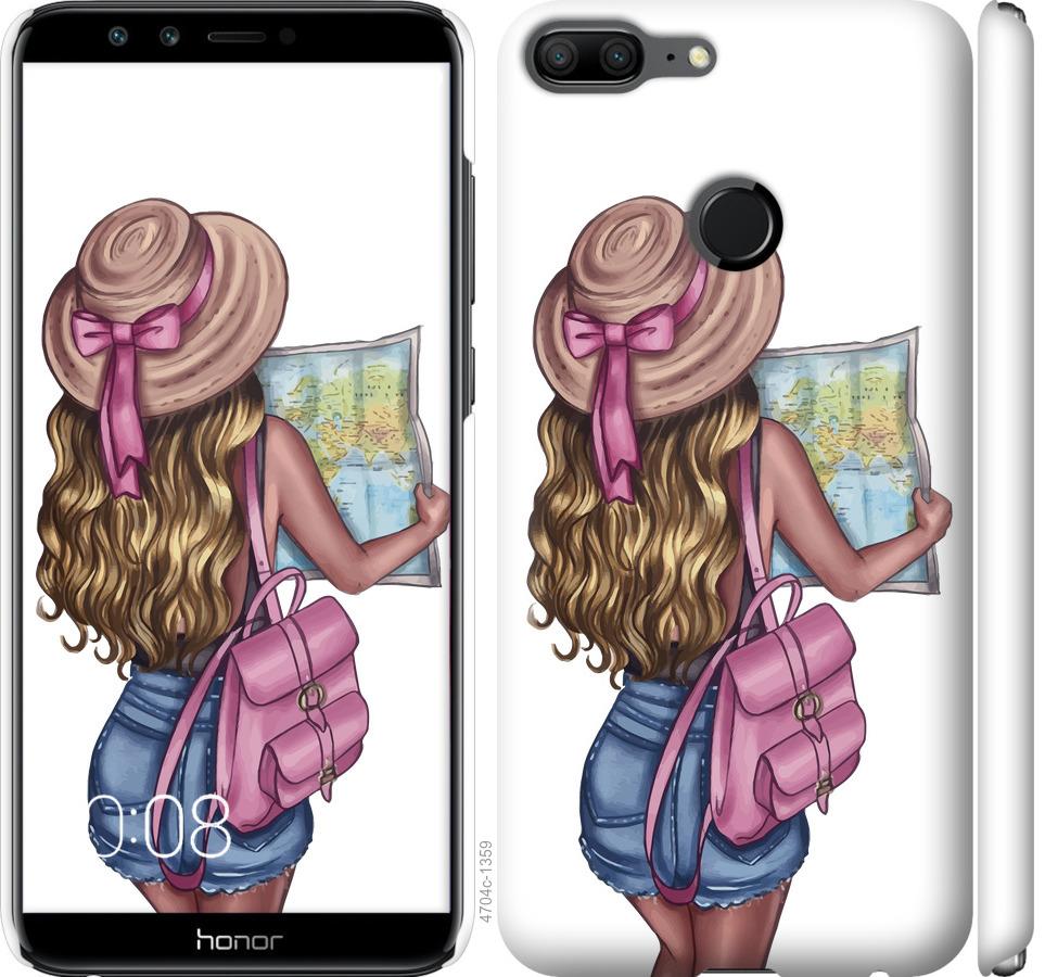 

Чохол на Huawei Honor 9 Lite Дівчина з картою