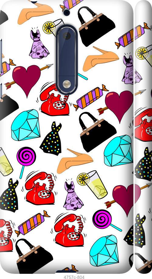 

Чехол на Nokia 5 stickers