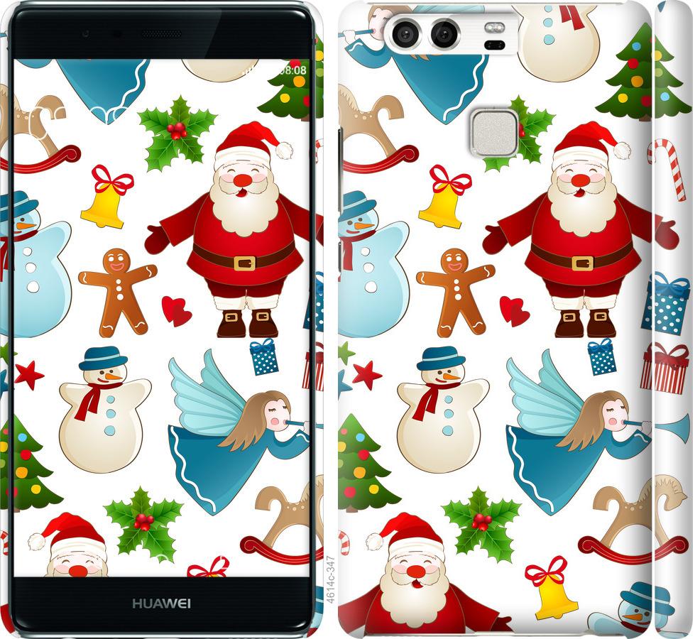 

Чехол на Huawei P9 Новогодний 1
