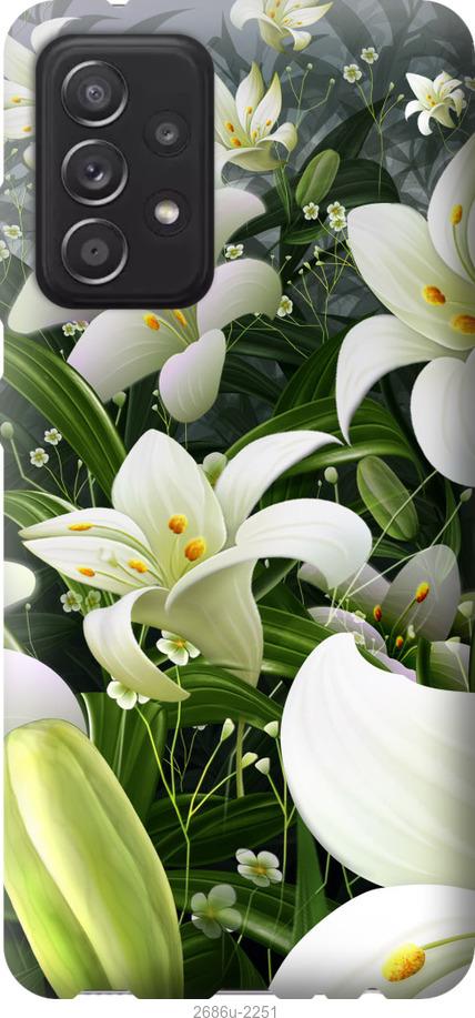 

Чохол на Samsung Galaxy A52 білі лілії