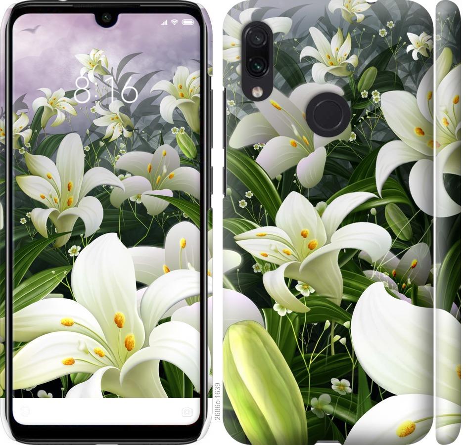 

Чохол на Xiaomi Redmi Note 7 білі лілії