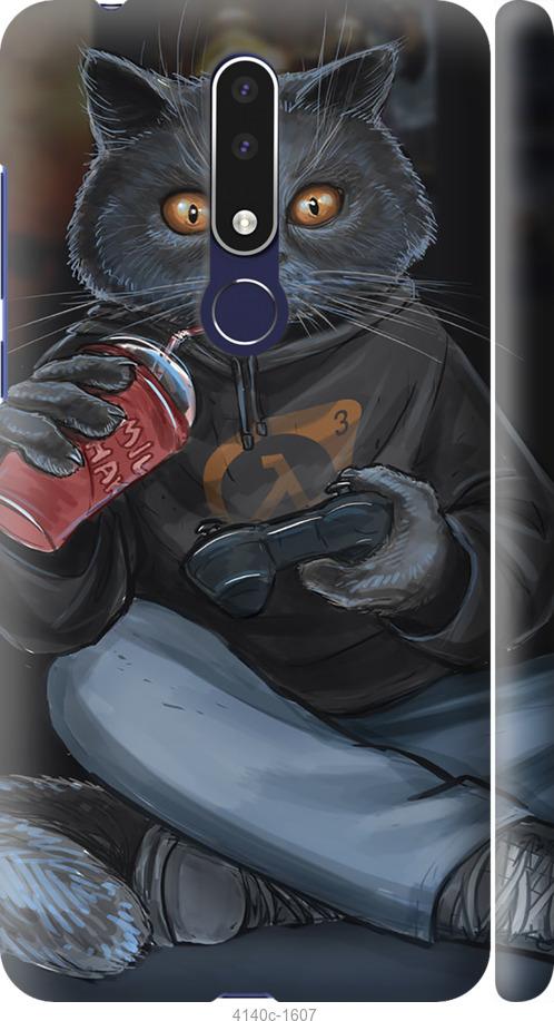

Чехол на Nokia 3.1 Plus gamer cat