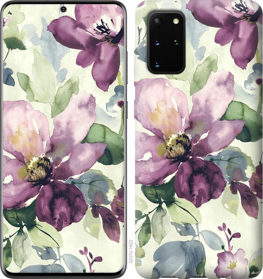 

Чохол на Huawei Honor 30S Квіти аквареллю