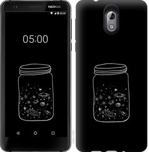 

Чехол на Nokia 3.1 Космос в банке
