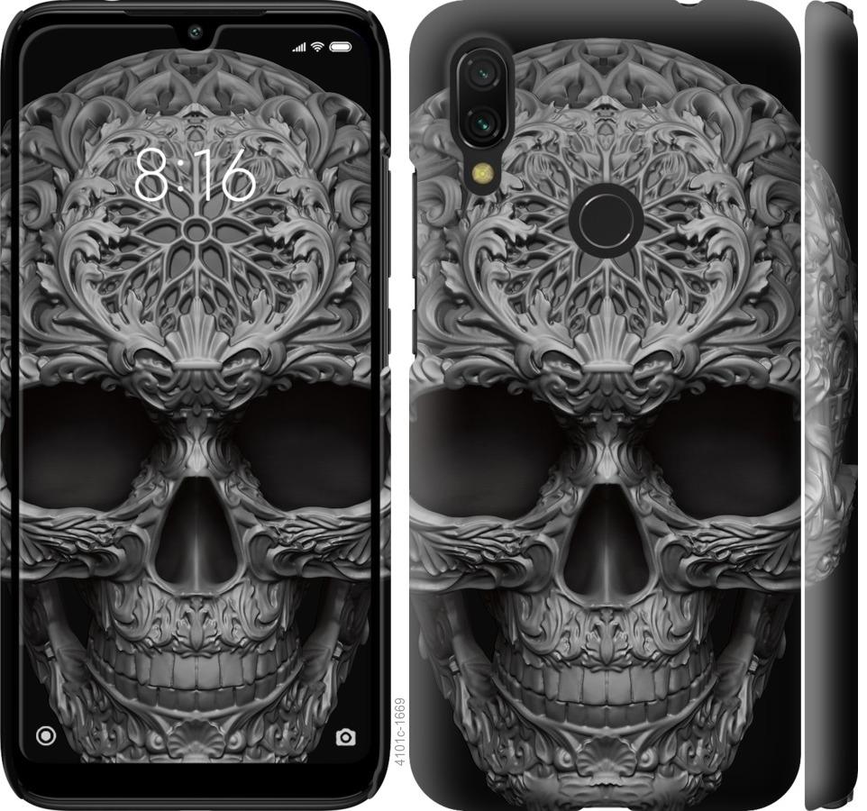 

Чохол на Xiaomi Redmi 7 skull-ornament