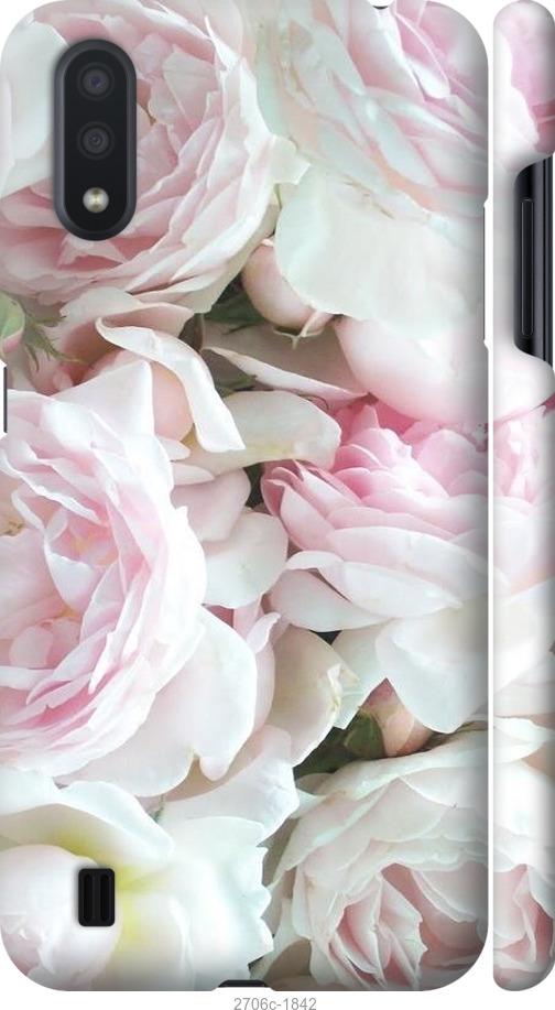 

Чехол на Samsung Galaxy A01 A015F Пионы v2