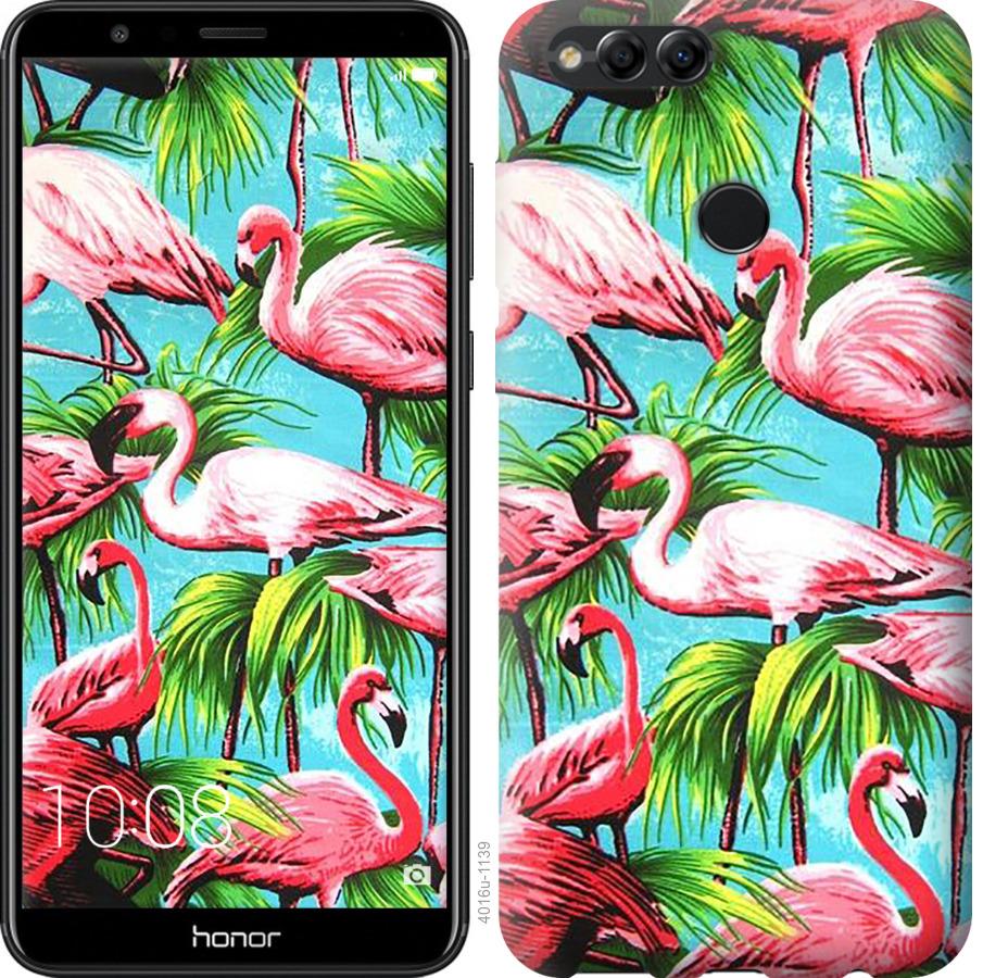 

Чехол на Huawei Honor 7X Tropical background
