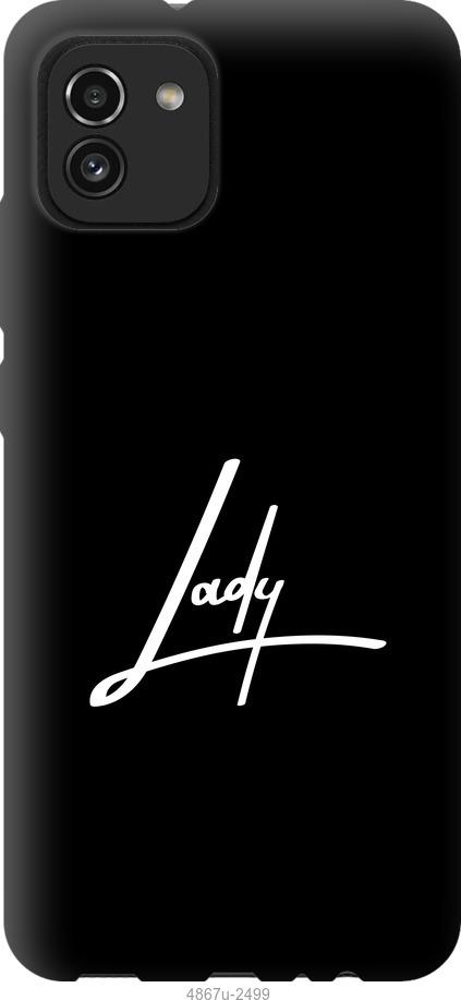 

Чохол на Samsung Galaxy A03 A035F Lady 2