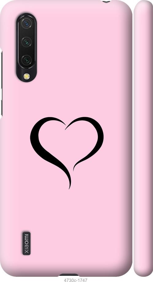 

Чехол на Xiaomi Mi 9 Lite Сердце 1