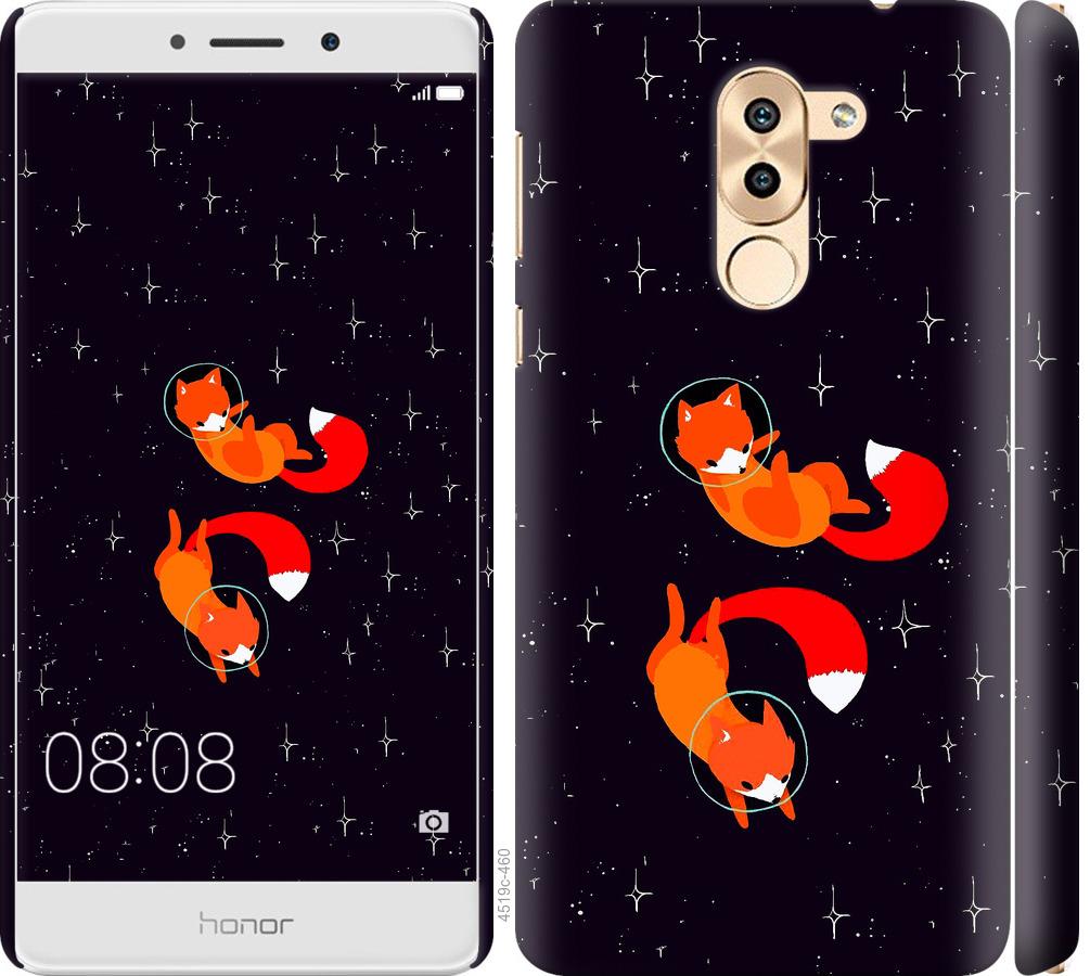 

Чохол на Huawei Mate 9 Lite Лисиці в космосі