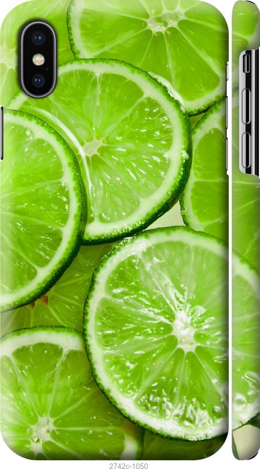 

Чохол на iPhone X Лайм