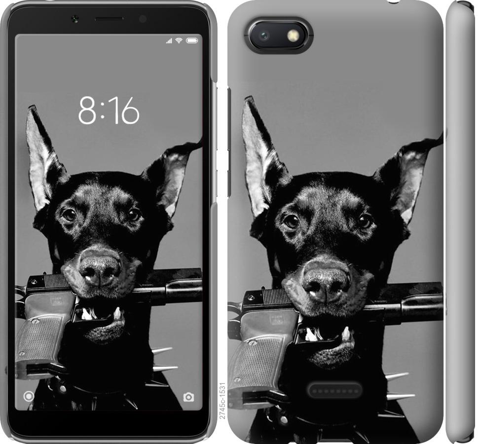 

Чохол на Xiaomi Redmi 6A Доберман