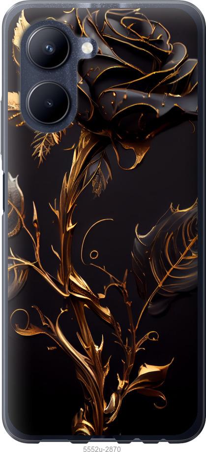 

Чехол на Realme C33 Роза 3