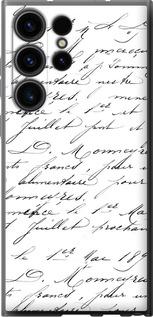 Чехол на Samsung Galaxy S23 Ultra Прописной шрифт