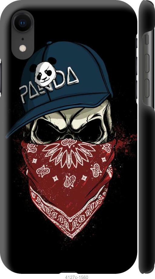 

Чехол на iPhone XR Череп в кепке