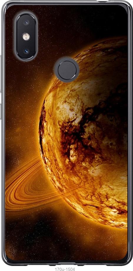 

Чехол на Xiaomi Mi8 SE Жёлтый Сатурн