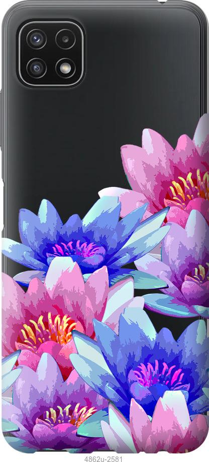 Чехол на Samsung Galaxy A22 5G A226B Лотос