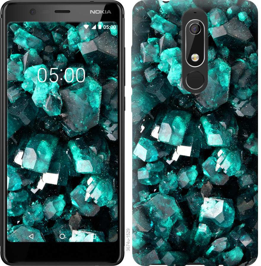 

Чохол на Nokia 5.1 Кристали 2