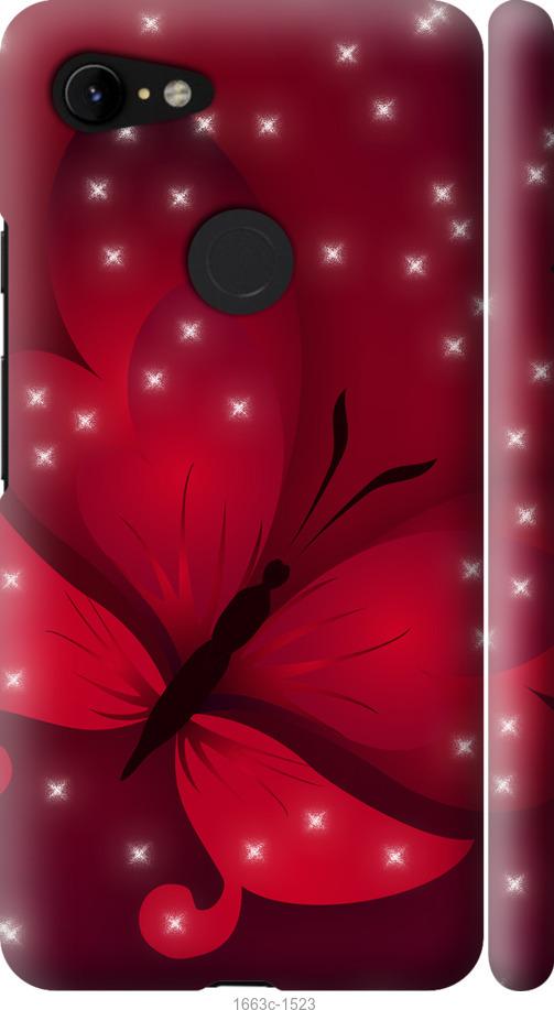 

Чехол на Google Pixel 3 XL Лунная бабочка