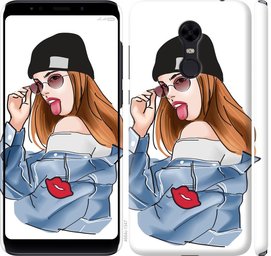 

Чохол на Xiaomi Redmi 5 Plus Дівчина v3