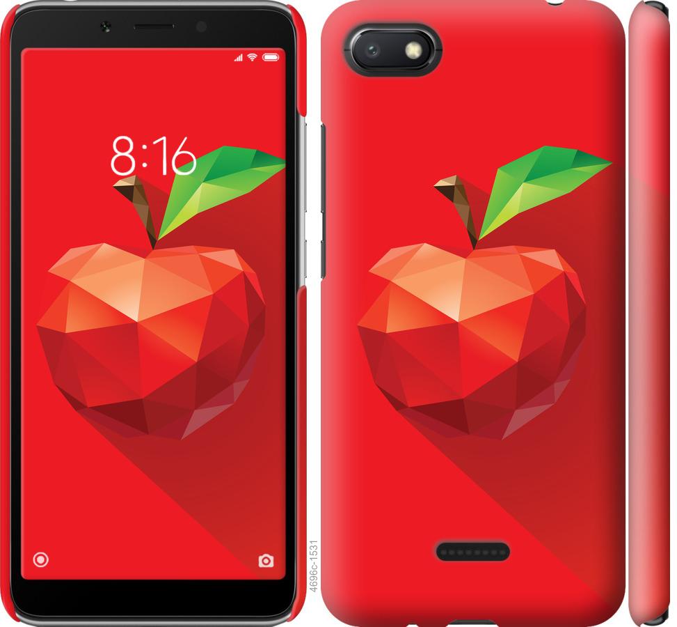 

Чохол на Xiaomi Redmi 6A яблуко