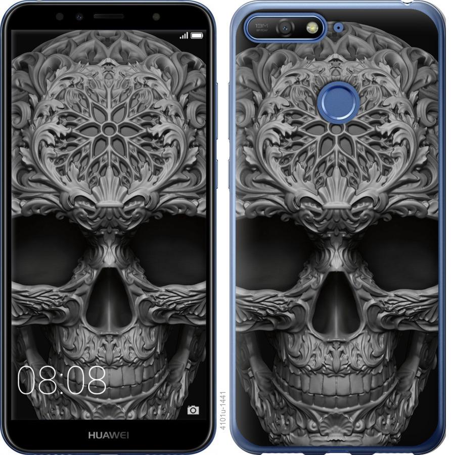 

Чохол на Huawei Y6 Prime 2018 skull-ornament