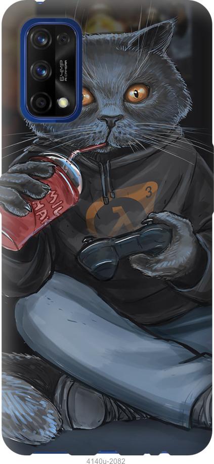 

Чехол на Realme 7 Pro gamer cat