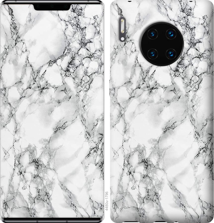 

Чохол на Huawei Mate 30 Pro мармур білий