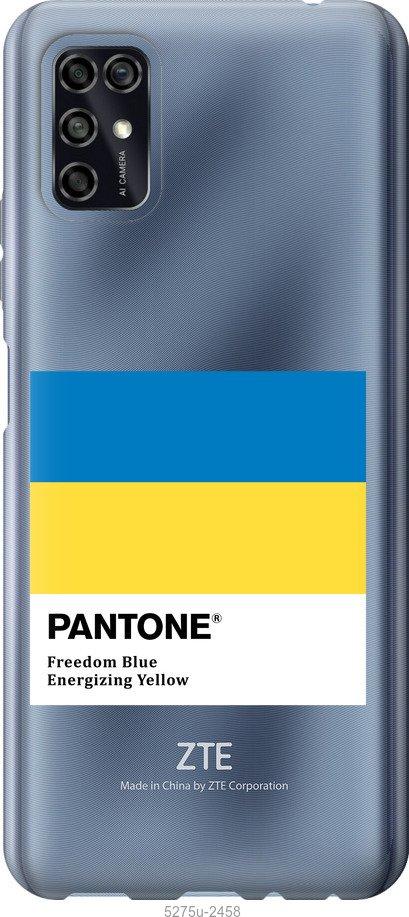 

Чохол на ZTE Blade V2020 Smart Прапор Пантон