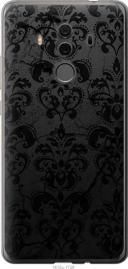 

Чехол на Huawei Mate 10 Pro узор черный