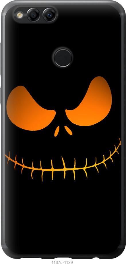 

Чехол на Huawei Honor 7X Огненный Джек v2