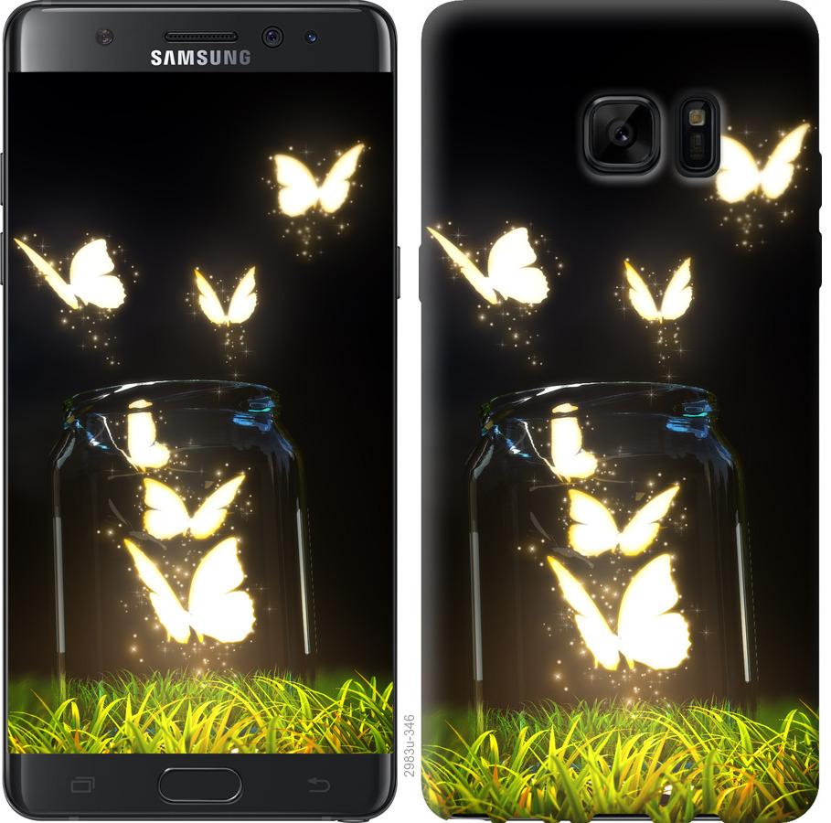 

Чохол на Samsung Galaxy Note 7 Duos N930F Сяючі метелики
