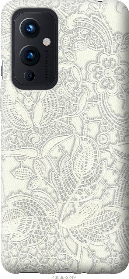 

Чохол на OnePlus 9 Біле мереживо