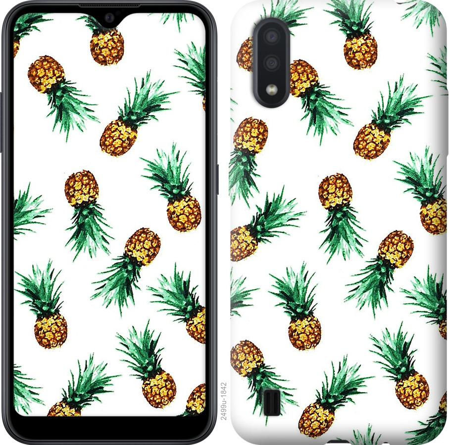 

Чохол на Samsung Galaxy A01 A015F ананас