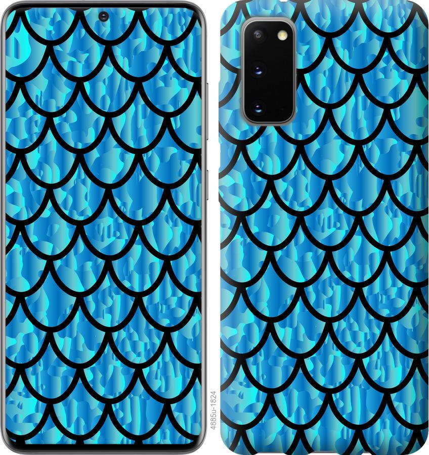 

Чехол на Huawei Honor 30 Чешуя