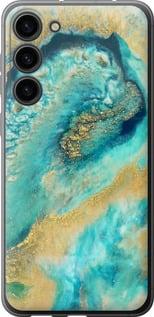 Чохол на Samsung Galaxy S23 Plus  Green marble