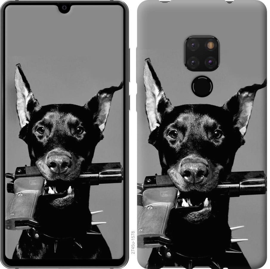 

Чохол на Huawei Mate 20 Доберман