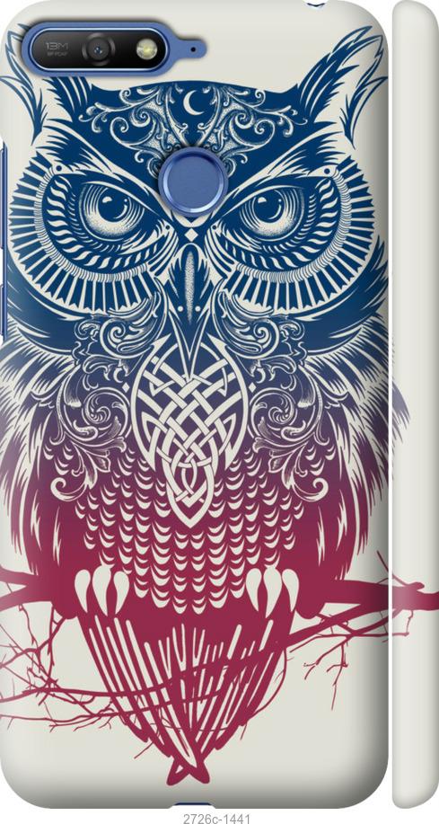 

Чехол на Huawei Honor 7A Pro Сова 2