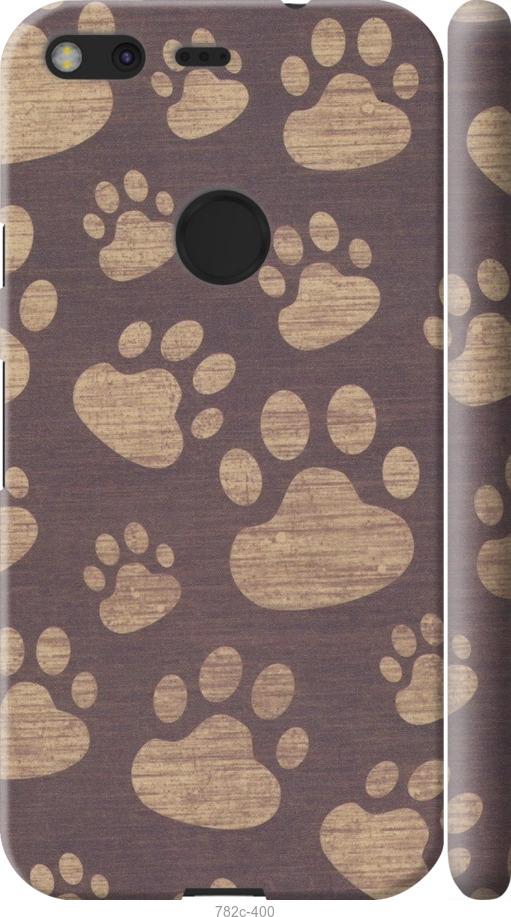 

Чехол на Google Pixel Следы тигра
