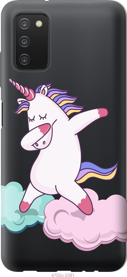 

Чехол на Samsung Galaxy A03s A037F Единорог