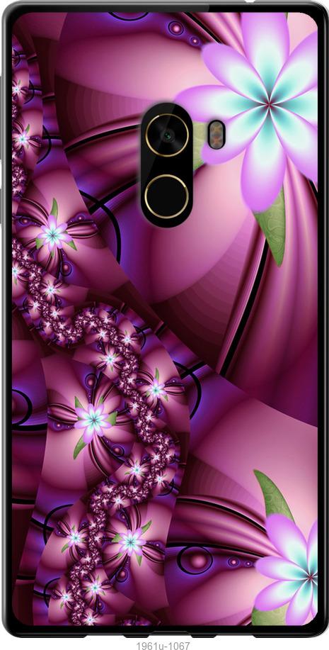 

Чехол на Xiaomi Mi MiX 2 Цветочная мозаика