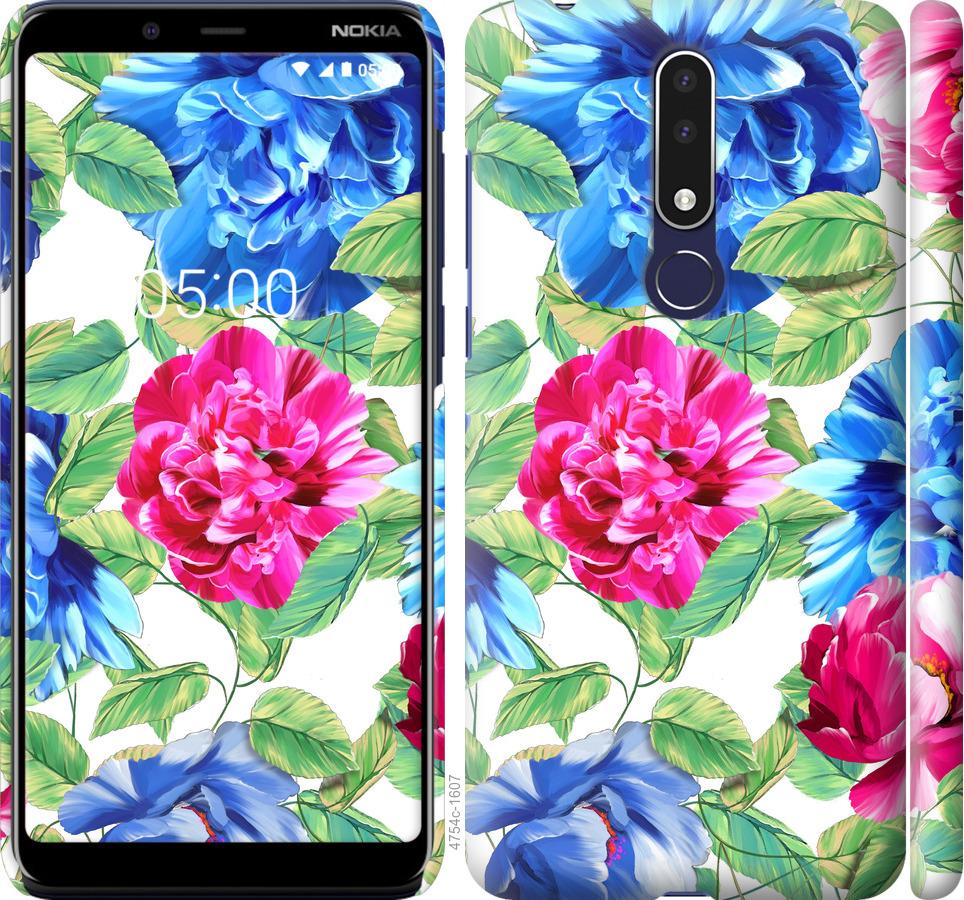 

Чохол на Nokia 3.1 Plus квіти 21