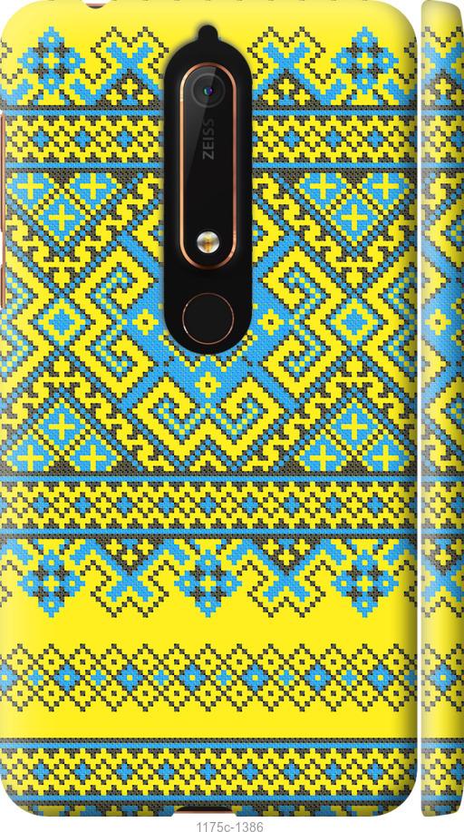 

Чехол на Nokia 6 2018 Вышиванка 41